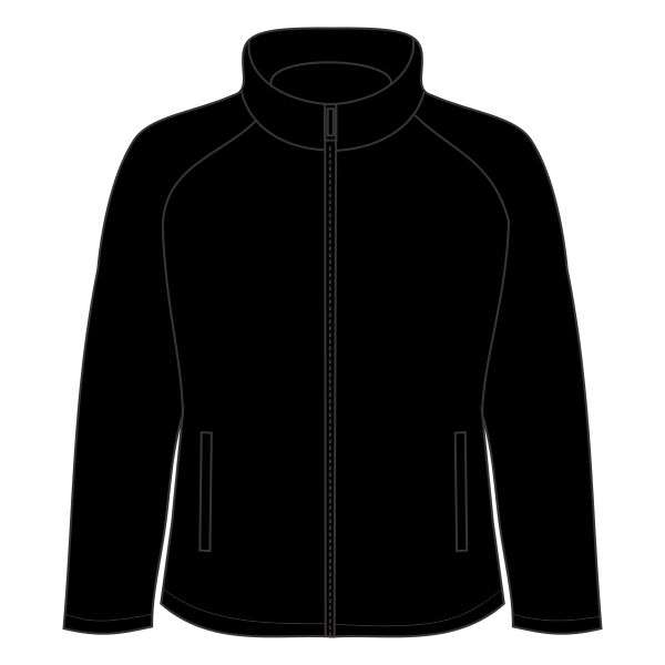Kids piped microfleece jacket Thumbnail