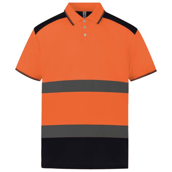 Hi-vis two-tone polo shirt (HVJ220) Thumbnail