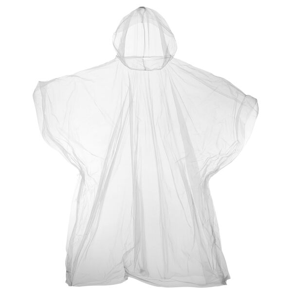 Kids emergency hooded plastic poncho Thumbnail