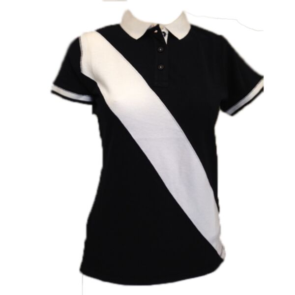 Women's diagonal stripe house polo - fc Thumbnail