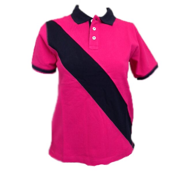 Kids diagonal stripe polo - fc Thumbnail